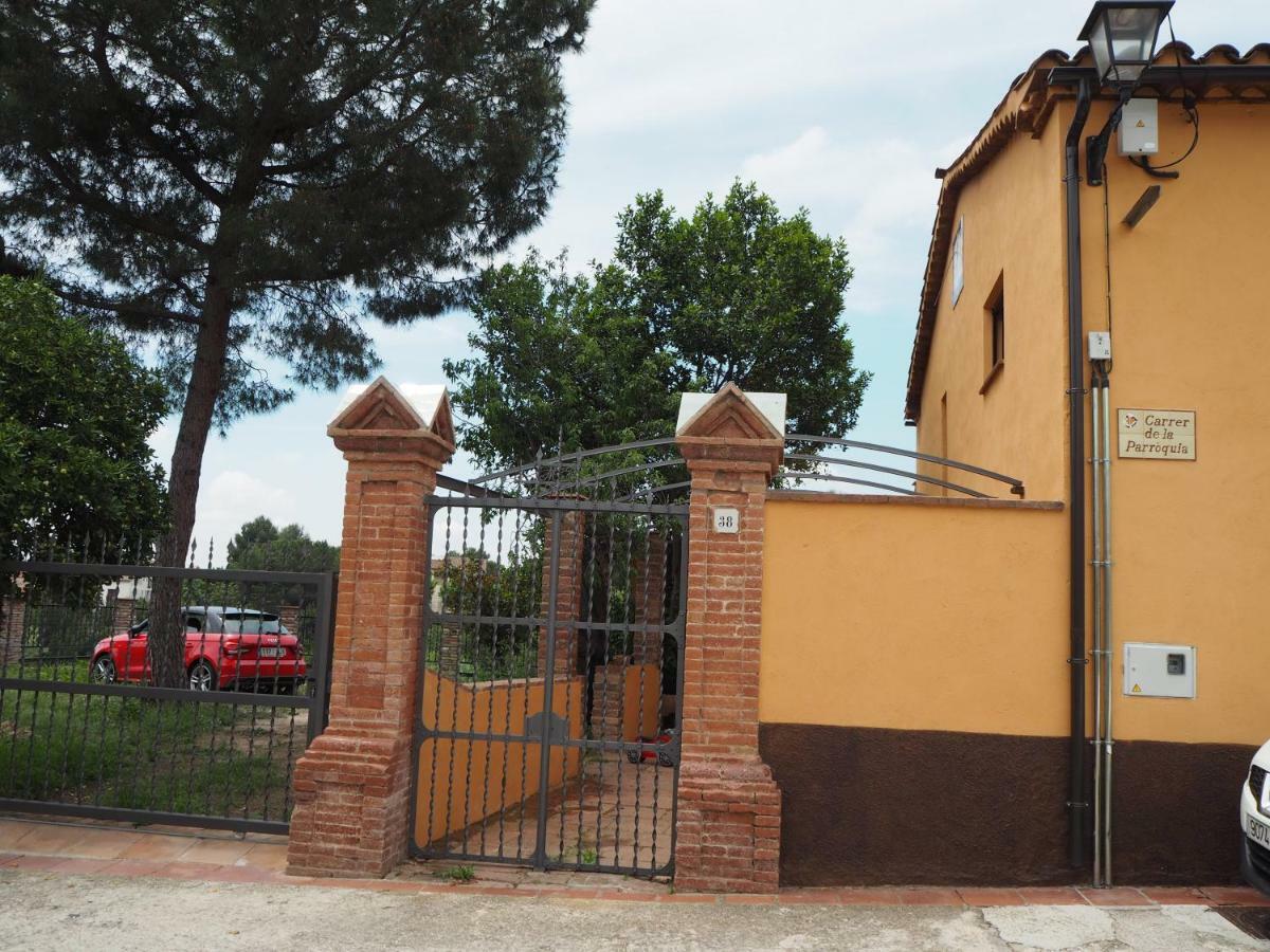 Gasthaus Cal Ventura El Bruc Exterior foto